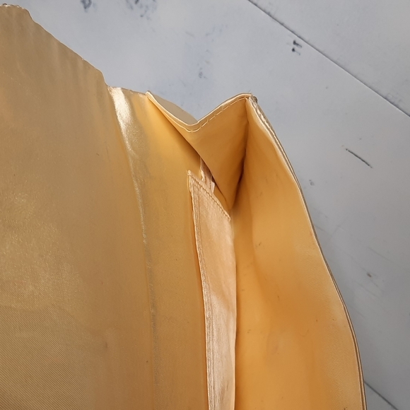 Gold sequin vintage small clutch purse - Picture 3 of 7